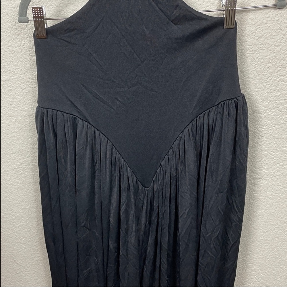 NWT Stella McCartney Runway Halter Neck Cut Out Midi Dress Black Sz 42 - Picture 7 of 16